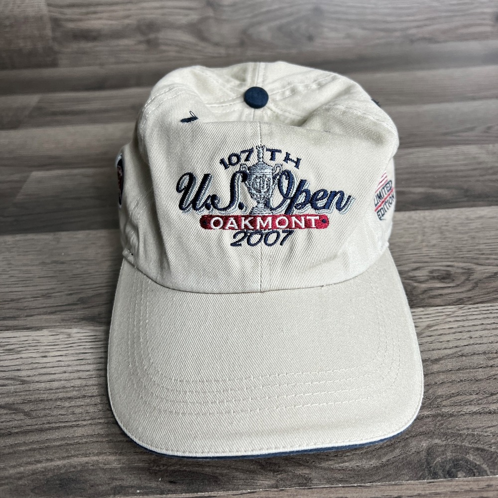 US Open Championship Golf Hat Adjustable 107th Oakmont 2007 USGA